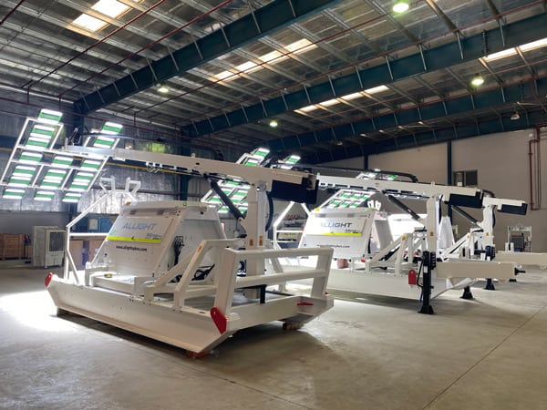 Customised Allight SuperSkid light tower